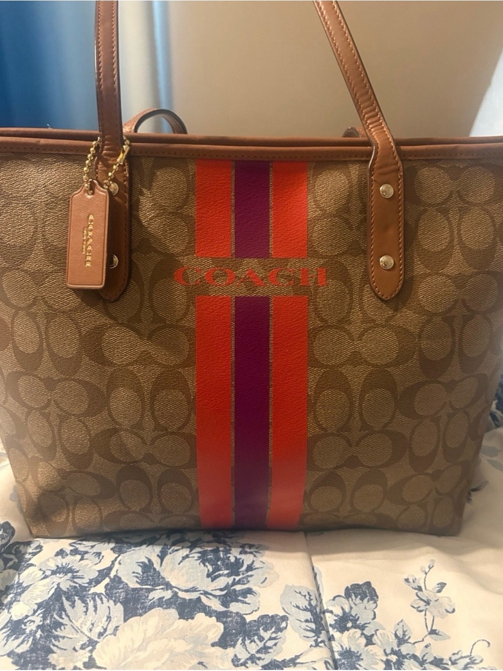 Coach hand  bag